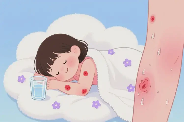 孩子全身經(jīng)常長(zhǎng)濕疹可以徹底自愈嗎(圖2)