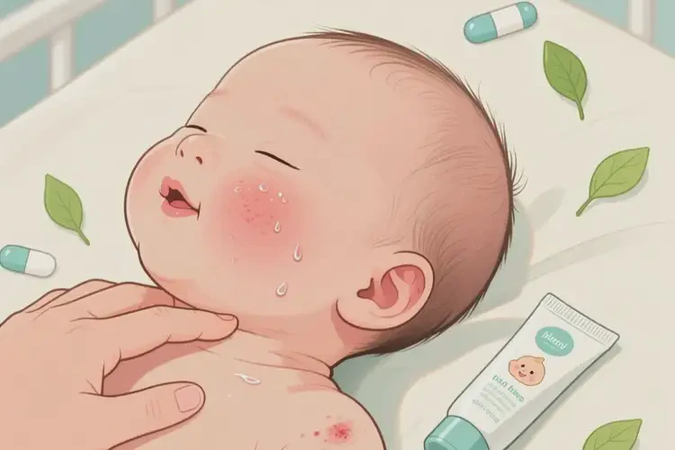 小兒脖子出濕疹可不可以根治(圖3)