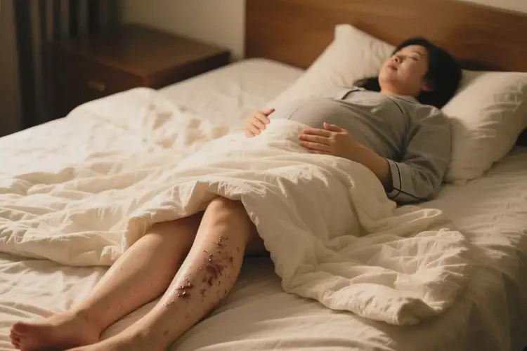 產(chǎn)婦小腿上偶爾起濕疹不管它會自己好嗎(圖2)