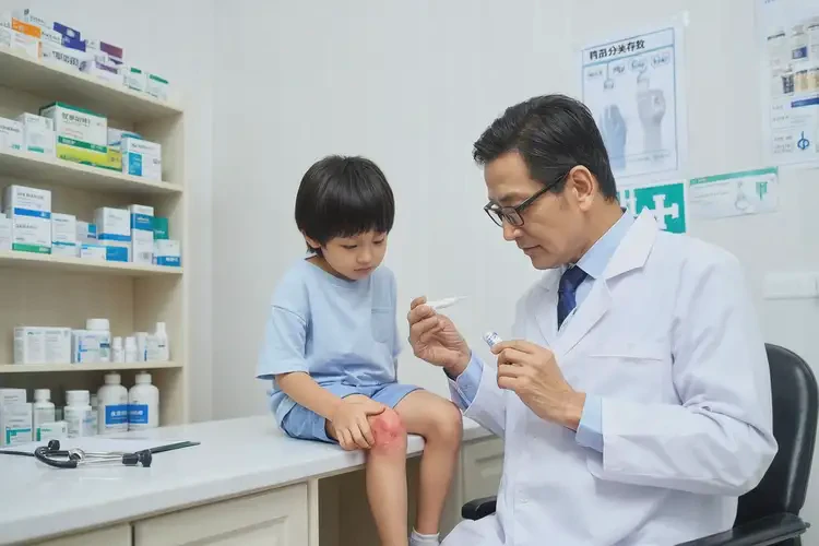 孩子大腿上容易起濕疹可不可以根治(圖1)