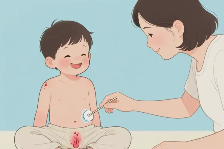 孩子肛周出現(xiàn)濕疹可不可以根治(圖4)