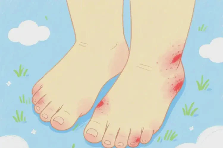 少兒腳上偶爾起濕疹可不可以根治(圖3)