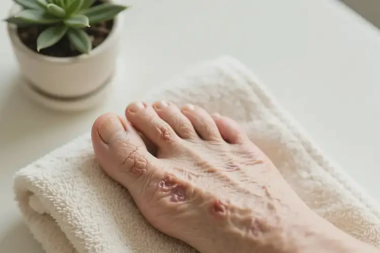 老年人腳上容易起濕疹可不可以根治(圖2)