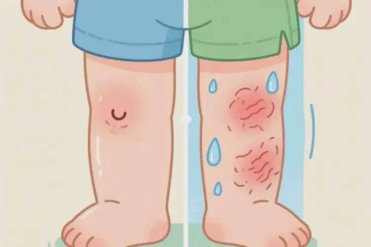 小兒大腿上容易長濕疹可不可以根治(圖3)