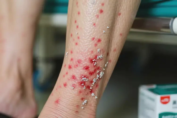 老年人小腿上起濕疹可以徹底自愈嗎(圖3)