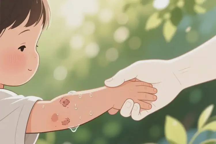 小儿全身出湿疹可不可以根治(图2)
