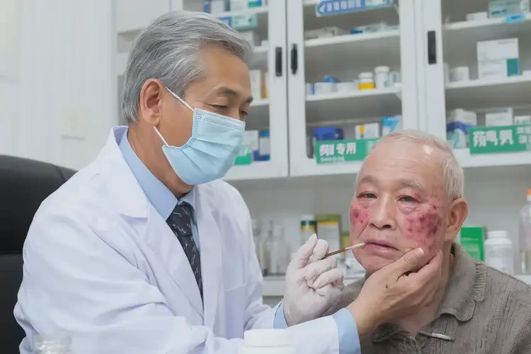 老人脸上经常长湿疹可不可以根治(图3)