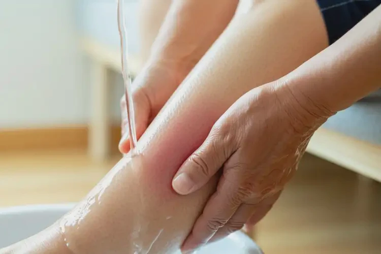 老人小腿上長(zhǎng)濕疹可不可以根治(圖2)