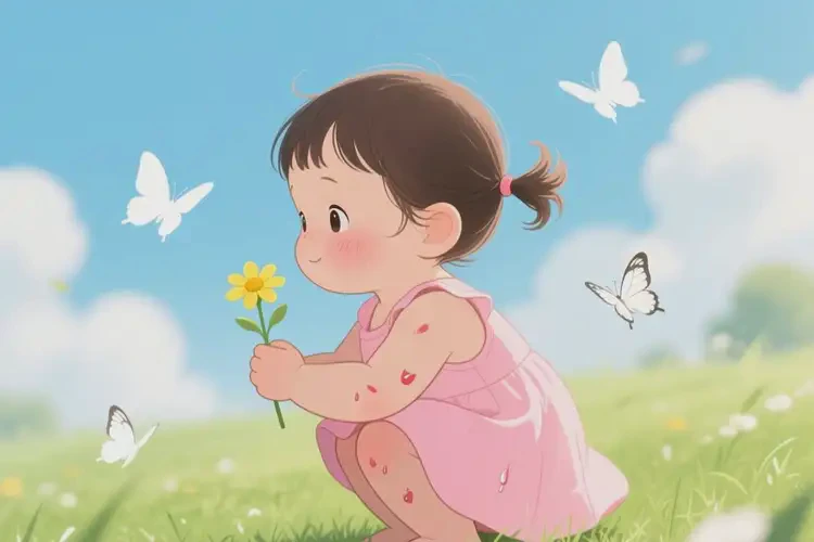 幼兒全身偶爾長濕疹可以徹底自愈嗎(圖1)