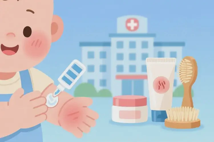 嬰兒臉上經(jīng)常起濕疹能夠徹底治愈嗎(圖4)