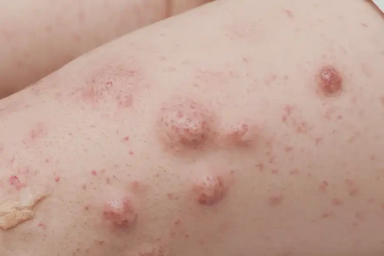 少兒大腿容易長(zhǎng)濕疹能靠自己自愈嗎(圖2)