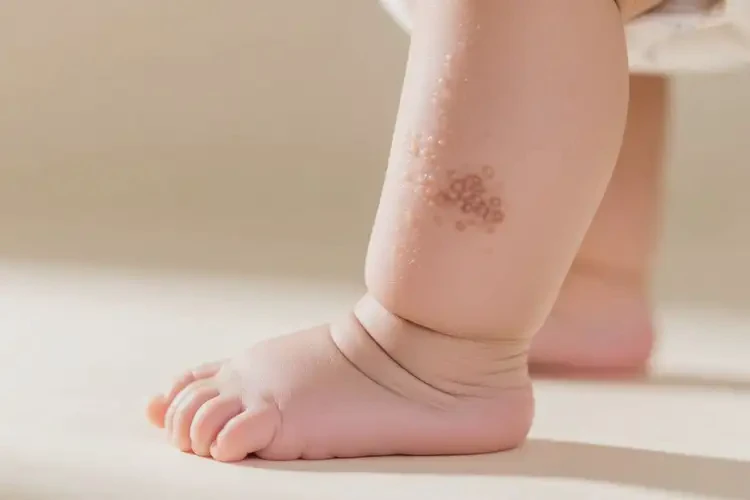 新生兒小腿上出濕疹可不可以根治(圖4)