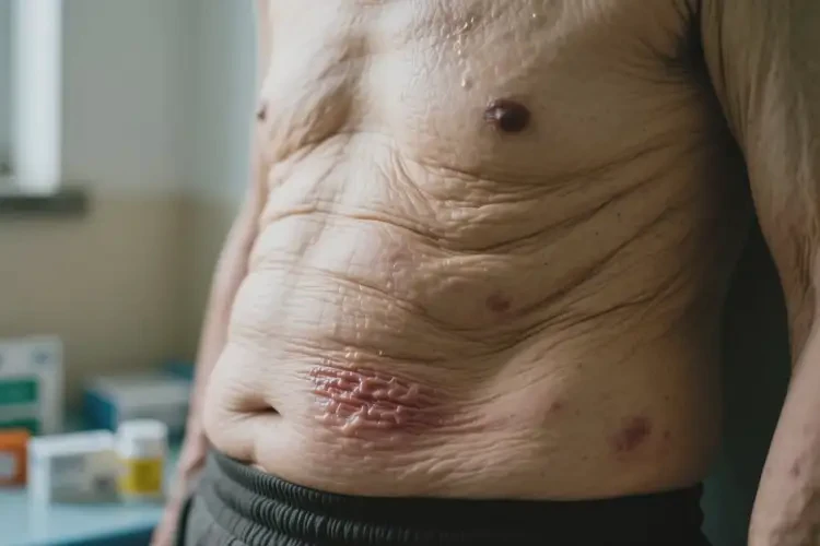 老年人肚子上偶爾長濕疹可不可以根治(圖2)