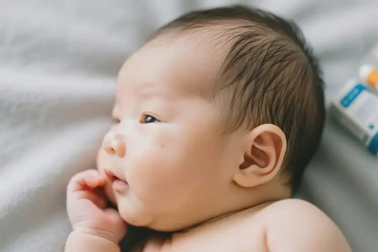 嬰幼兒面部容易起濕疹可不可以根治(圖1)