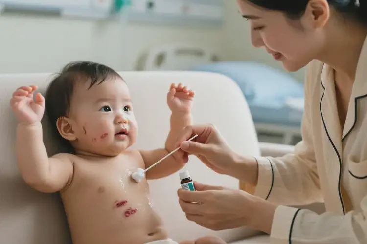寶寶手臂上出濕疹可不可以根治(圖3)