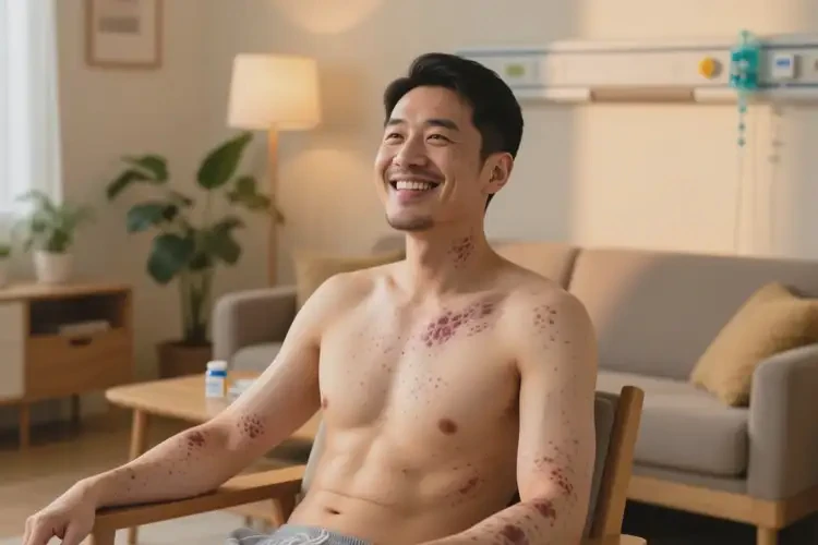 男人全身經(jīng)常長濕疹能不能根治(圖2)