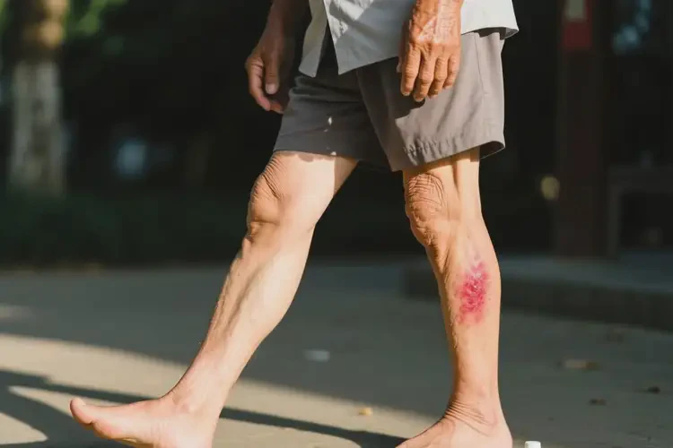 老人小腿有濕疹不管它會自己痊愈嗎(圖2)