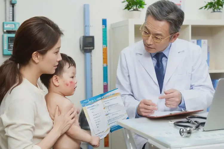 幼兒手臂上出濕疹可以徹底自愈嗎(圖2)