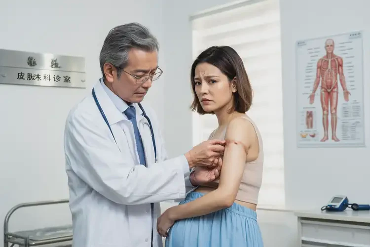 孕婦四肢起濕疹不管它會(huì)自己痊愈嗎(圖2)