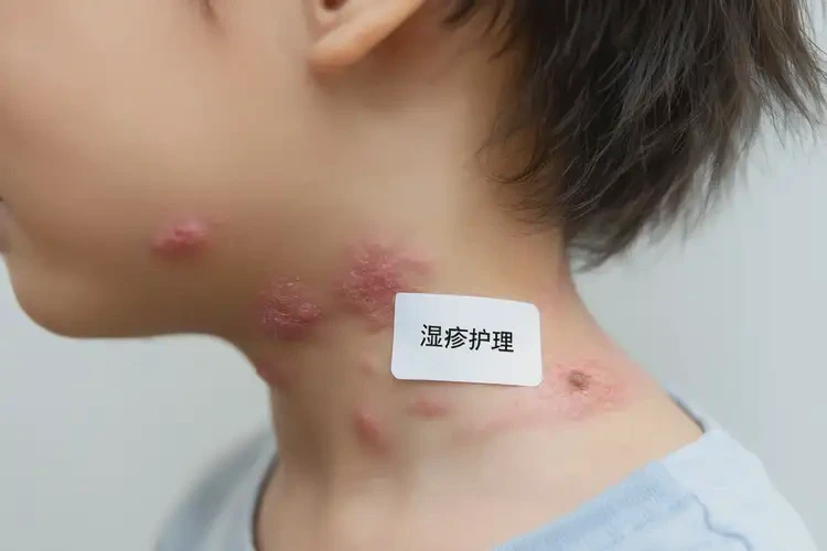 兒童脖子偶爾長濕疹可以徹底自愈嗎(圖4)