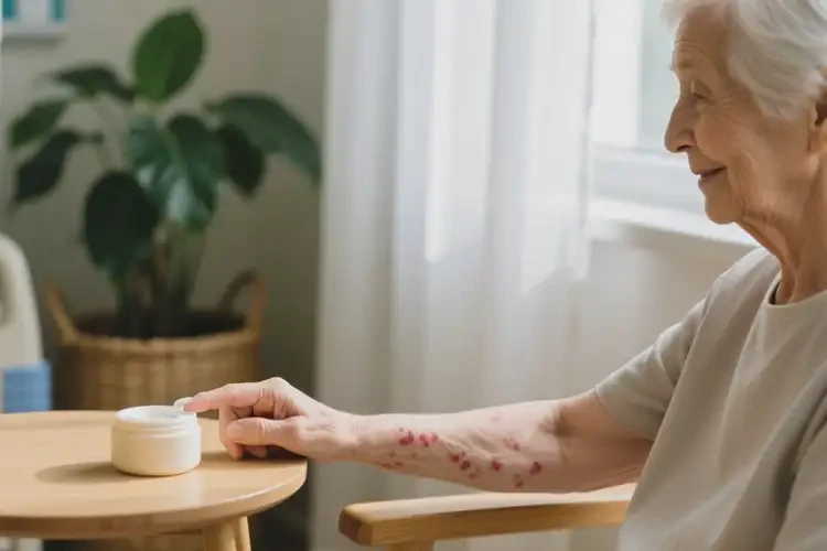 老人手臂上容易长湿疹可不可以根治(图4)