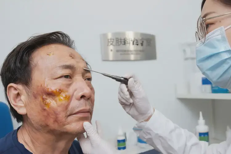 女性面部出濕疹可不可以徹底自愈(圖2)