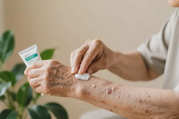 老年人手臂出濕疹可不可以根治(圖3)