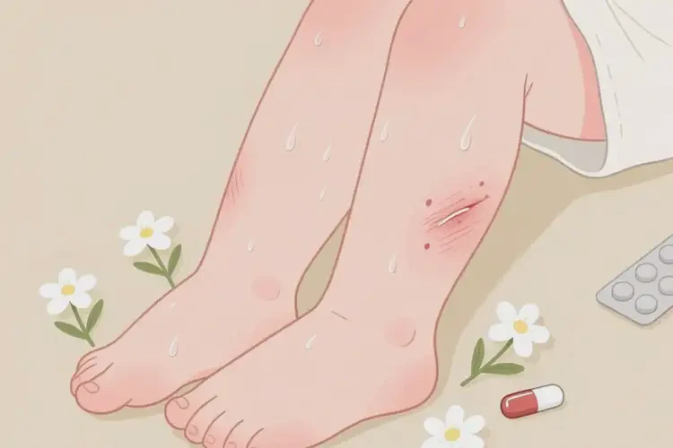 產(chǎn)婦小腿容易長濕疹可不可以根治(圖1)