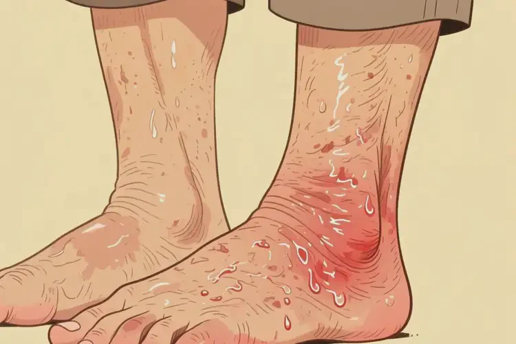 老人小腿上偶尔起湿疹可以彻底自愈吗(图2)