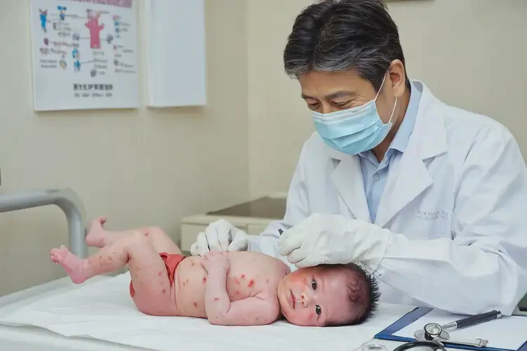 新生儿肚子经常长湿疹可不可以根治(图2)