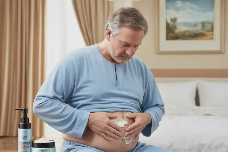 男性肚子出現(xiàn)濕疹能夠徹底治愈嗎(圖1)