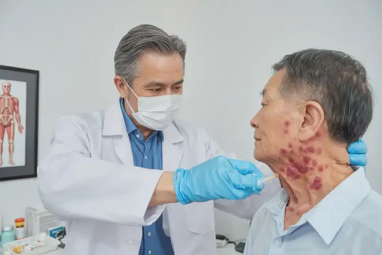 老年人脖子有湿疹可以彻底自愈吗(图3)