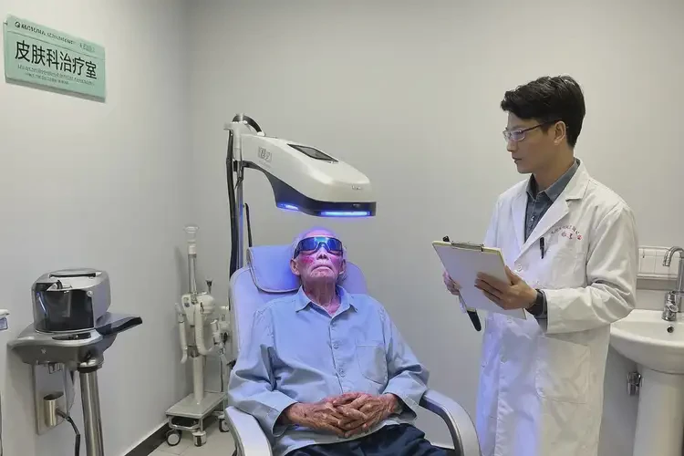 老人脸上偶尔长湿疹可不可以彻底自愈(图1)