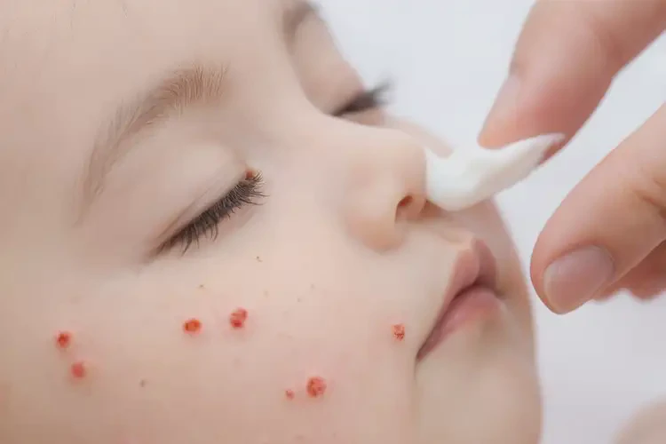 孩子臉上出濕疹可不可以徹底自愈(圖4)