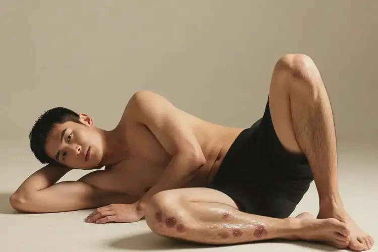 男人四肢有濕疹能不能根治(圖1)