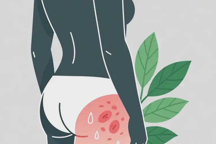 男人屁股長(zhǎng)濕疹能不能根治(圖1)