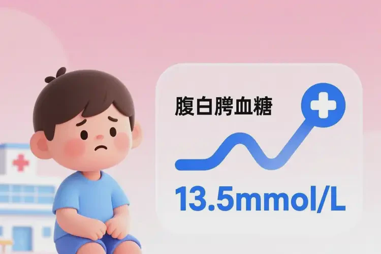 兒童早上空腹血糖13點5是糖尿病嗎(圖4)