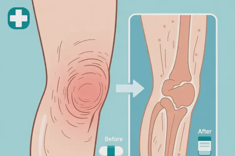 女人大腿上出濕疹能不能根治(圖2)