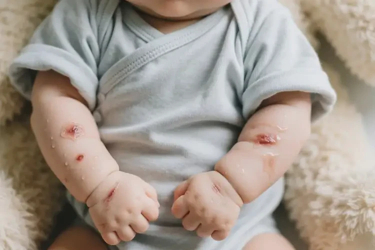 嬰兒四肢容易長濕疹可不可以根治(圖3)
