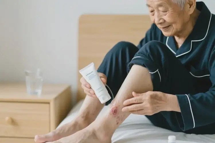 高齡老人小腿出濕疹能不能根治(圖1)