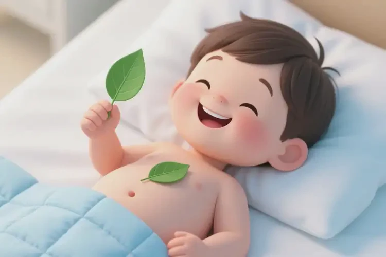 小學(xué)生肚子上出濕疹能夠徹底治愈嗎(圖2)