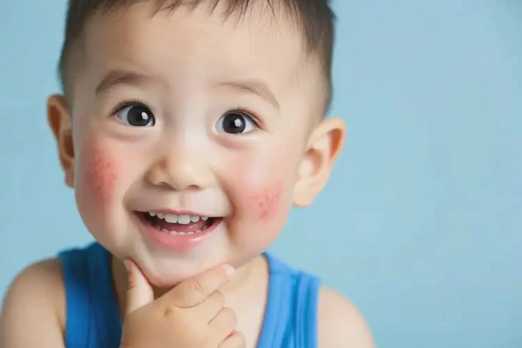 小孩臉上經(jīng)常起濕疹可不可以根治(圖2)