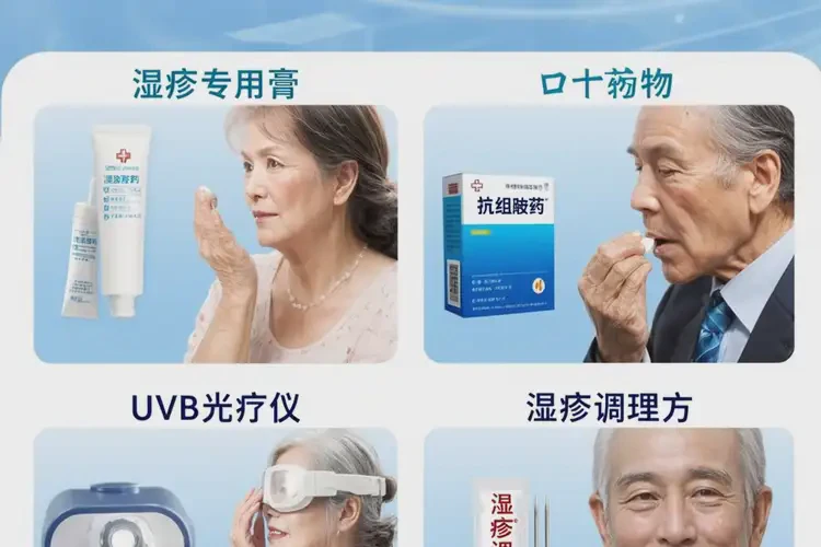 老年人面部容易長(zhǎng)濕疹可不可以根治(圖3)