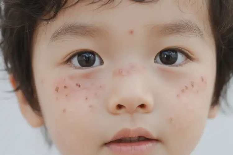 小孩面部起濕疹能夠徹底治愈嗎(圖4)