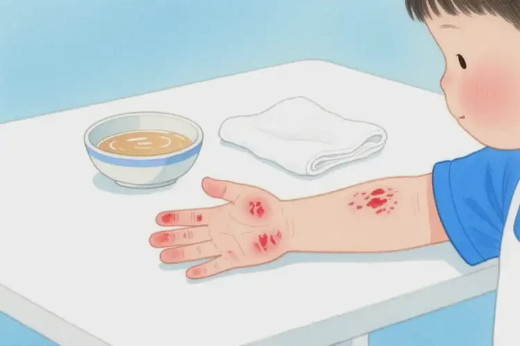 小學(xué)生手上長(zhǎng)濕疹能不能徹底自愈(圖3)