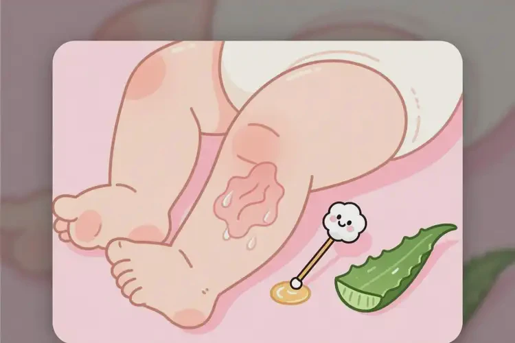 小儿大腿经常起湿疹可以彻底自愈吗(图2)