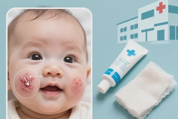 嬰兒面部經(jīng)常起濕疹可不可以根治(圖3)