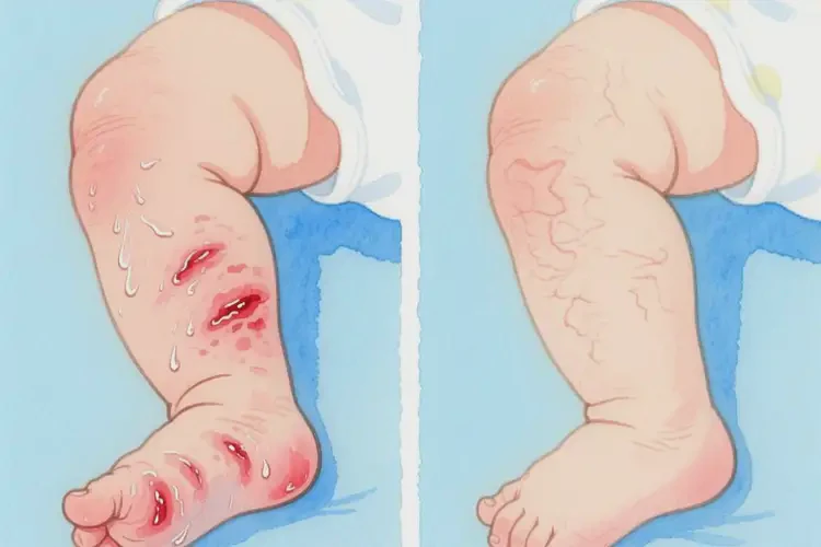 寶寶小腿經(jīng)常起濕疹可不可以根治(圖2)