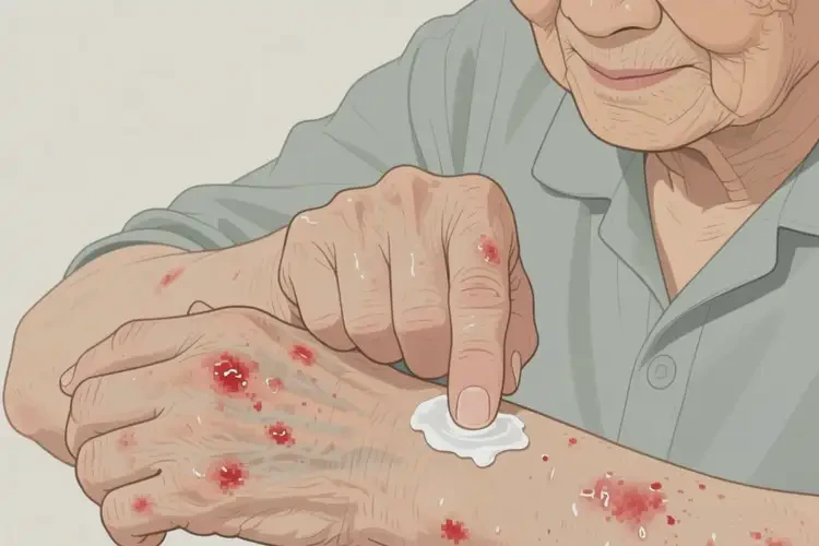老年人手臂上有濕疹可不可以根治(圖4)