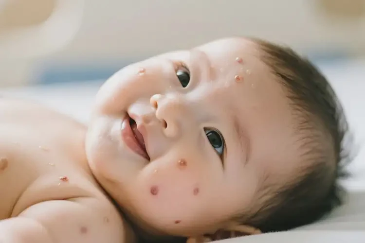 嬰兒面部偶爾長(zhǎng)濕疹可不可以徹底自愈(圖2)